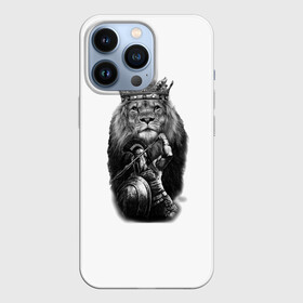 Чехол для iPhone 13 Pro с принтом Лев Король в Курске,  |  | animals | вмиреживотных | животные | животныймир | звери | зверь | король | лев | питомец | природа