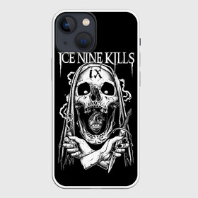 Чехол для iPhone 13 mini с принтом Ice Nine Kills, The Silver Scream в Курске,  |  | heavy metal | ice nine | ice nine kills | ink | the silver scream | группы | метал | музыка | рок