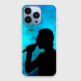 Чехол для iPhone 13 Pro с принтом Силуэт Фредди Меркьюри группа Queen в Курске,  |  | freddie mercury | queen | quen | глэм | квин | королева | куин | меркури | меркьюри | музыкант | мэркури | певец | песня | поп | рок группа | фаррух булсара | фредди | фреди | хард | хардрок