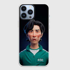 Чехол для iPhone 13 Pro Max с принтом Сон Ги Хун в Курске,  |  | squid game | игра в кальмара | игра на выживание | сериал | сериалы