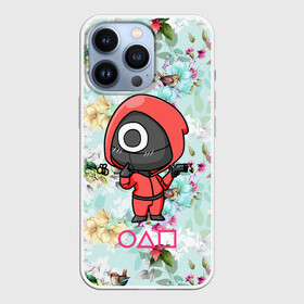 Чехол для iPhone 13 Pro с принтом Игра в кальмара   охота за пчелкой в Курске,  |  | among us | squid game | выживание | игра в кальмара | кальмар | корейский | корея | хван чжун хо | чо сан