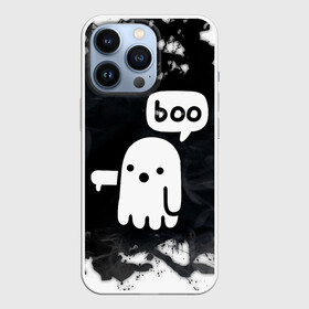 Чехол для iPhone 13 Pro с принтом ХЕЛЛУОИН ПРИВЕДЕНИЕ БУ   HALLOWEEN GHOST BOO в Курске,  |  | bats | bones | ghost | halloween | pumpkin | skull | кости | летучие мыши | приведение | призрак | скелет | тыква | хеллоуин | хоррор | хэллоуин