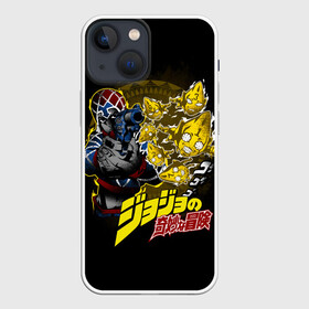 Чехол для iPhone 13 mini с принтом Гвидо Миста   JoJos Bizarre Adventure в Курске,  |  | anime | jojo | jojo bizarre adventure | jojos bizarre adventure | аниме | гвидо миста | джоджо | манга