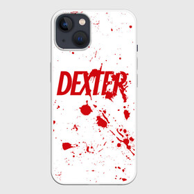 Чехол для iPhone 13 с принтом Dexter logo Декстер брызги крови в Курске,  |  | blood | darkly dreaming dexter | dexter | dexter morgan | logo | брызги крови | декстер | декстер морган | дремлющий демон декстера | кровь | лого | майами | правосудие декстера | судмедэксперт | хэллоуин