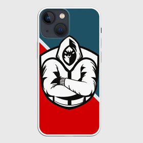 Чехол для iPhone 13 mini с принтом Game OVER   Воин 3D в Курске,  |  | боец | воин | игра | креатив | логотип
