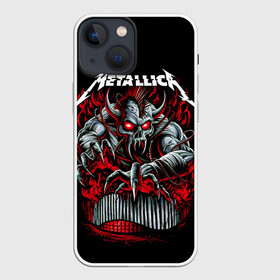 Чехол для iPhone 13 mini с принтом Metallica   Hardwired To Self Destruct в Курске,  |  | hardwired to selfdestruct | heavy metal | metal | metallica | группы | метал | металлика | музыка | рок | трэш метал | хви метал