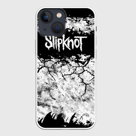 Чехол для iPhone 13 mini с принтом Надпись Слипкнот Рок Группа ЧБ | Slipknot в Курске,  |  | grunge | logo | metal | music | rock | slipknot | брызги | гранж | группа | капли | козел | краски | логотип | металл | музыка | надпись | полосы | потертости | рок | слипкнот | точки | трещины | узор | цифры