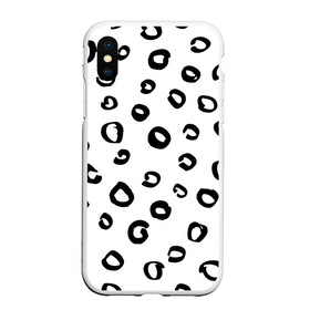 Чехол для iPhone XS Max матовый с принтом Леопардовый окрас в Курске, Силикон | Область печати: задняя сторона чехла, без боковых панелей | дизайнерский | животные | леопард | паттерн | полный принт | тренд | фул