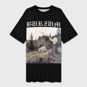 Платье-футболка 3D с принтом Burzum  Filosofem в Курске,  |  | black metal | burzum | death metal | filosofem | metal | norway | norwegian scene | rock | varg | varg vikernes | vikernes | блэк | блэк метал | бурзум | варг | викернес | дэт метал | метал | металл | рок | философем