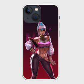 Чехол для iPhone 13 mini с принтом League of Legends Qiyana в Курске,  |  | art | game | girl | league of legends | lol | qiyana | арт | девушка | игра | лига легенд | лол