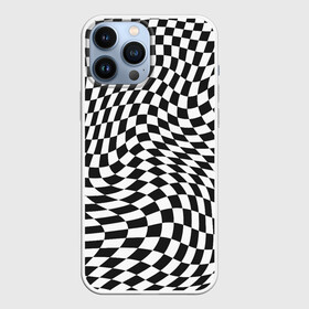 Чехол для iPhone 13 Pro Max с принтом Черно белая клетка | Black and white squares в Курске,  |  | Тематика изображения на принте: free | minimalist | minimum | арт | бежевый | белый | буквы | вебер | горы | девушка | дизайн | женское | живопись | кружки | линии | минимализм | море | пейзаж | природа | редбаббл | стикеры | футболки | цветок