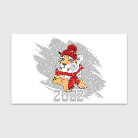 Бумага для упаковки 3D с принтом Тигр в красной шапке в Курске, пластик и полированная сталь | круглая форма, металлическое крепление в виде кольца | Тематика изображения на принте: 2022 | beast | merry christmas | new year | predator | proud tiger | red hat | scarf | snow | winter | year of the tiger | год тигра | гордый тигр | зверь | зима | красная шапка | новый год | снег | хищник | шарф