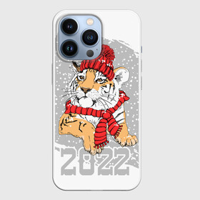 Чехол для iPhone 13 Pro с принтом Тигр в красной шапке в Курске,  |  | 2022 | beast | merry christmas | new year | predator | proud tiger | red hat | scarf | snow | winter | year of the tiger | год тигра | гордый тигр | зверь | зима | красная шапка | новый год | снег | хищник | шарф