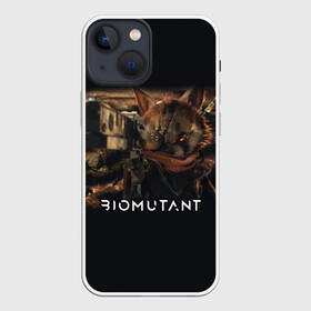 Чехол для iPhone 13 mini с принтом Biomutant | Биомутант с оружием в Курске,  |  | Тематика изображения на принте: biomutant | биомутант | животные | игра | кунгфу | мутант | экшен