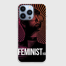 Чехол для iPhone 13 Pro с принтом Feministка в Курске,  |  | feminism | feminist | феминизм | феминистка | феминитив
