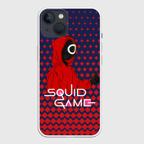 Чехол для iPhone 13 с принтом Сериал   Игра в кальмара cool в Курске,  |  | among us | squid game | выживание | игра в кальмара | кальмар | корейский | корея | хван чжун хо | чо сан