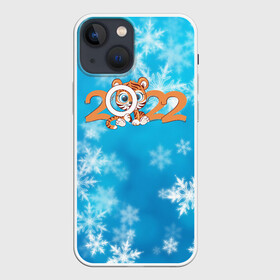 Чехол для iPhone 13 mini с принтом Новый год Тигра 2022 Рождество в Курске,  |  | 2022 | год тигра | новый год | новый год 2022 | символ года | тигр | тигренок | тигрица | тигры