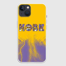 Чехол для iPhone 13 с принтом Коби Брайант (Kobe Bryant.) в Курске,  |  | 24 | kobebryant | lakers | nba | баскетбол | баскетболист | коби брайант | лейкерс | нба | спорт
