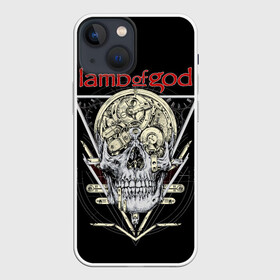 Чехол для iPhone 13 mini с принтом Lamb of God, Legion: XX в Курске,  |  | death metal | lamb of god | legion xx | metal | группы | дэт метал | метал