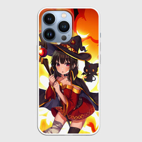 Чехол для iPhone 13 Pro с принтом MeguminYunyun в Курске,  |  | anime | konosuba | manga | megumin | witch | аниме | ведьма | ведьмы | взрыв | манга | мегумин | прекрасный мир | юн юн | юнюн