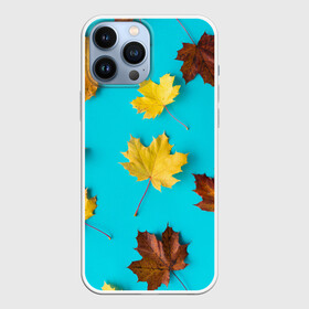 Чехол для iPhone 13 Pro Max с принтом Кленовый листочек в Курске,  |  | красивое | листья | модное | осень | тренды