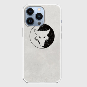 Чехол для iPhone 13 Pro с принтом Лунные волки ранний лого (цвет легиона) в Курске,  |  | luna wolves | sons of horus | space marine | waha | warhammer | wolf | астартес | вархаммер | ваха | волк | космодесант | лунные волки | сыны хоруса | цвет легиона