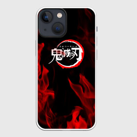 Чехол для iPhone 13 mini с принтом Клинок рассекающий демонов пламя. в Курске,  |  | anime | demon slayer | fire | kimetsu no yaiba | аниме | гёмей химеджима клинок | игуро и ренгоку | клинок рассекающий демонов | огонь | пламя
