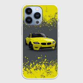 Чехол для iPhone 13 Pro с принтом БМВ | ЖЕЛТЫЙ ПЕРФОРМАНС в Курске,  |  | auto | auto sport | autosport | bmw | bmw performance | m | mka | performance | авто спорт | автомобиль | автоспорт | ам | бмв | бэха | желтый | желтый перформанс | машина | мка