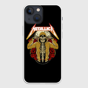 Чехол для iPhone 13 mini с принтом МЕТАЛЛИКА | РОК (Z) в Курске,  |  | kobein | kurt kobein | metalica | metallica | rock | курт кобейн | металика | металлика | рок | супер звезда