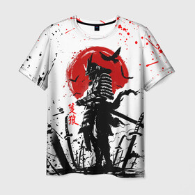 Мужская футболка 3D с принтом GHOST OF TSUSHIMA | ПРИЗРАК ЦУСИМЫ КРАСНОЕ СОЛНЦЕ  в Курске, 100% полиэфир | прямой крой, круглый вырез горловины, длина до линии бедер | Тематика изображения на принте: death | game | ghost of tsushim | jin sakai | ninja | samurai | the ghost of tsushima | буке | вакидзаси | воин | вояк | дайсё | дзин сакай | иайто | игра | катана | кодати | мононофу | мститель | мушя | ниндзя | нодати | одати | призрак цу