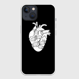 Чехол для iPhone 13 с принтом раненное сердце в Курске,  |  | Тематика изображения на принте: eye | from | heart | hidden | is | patch | patches | resentment | wound | wounded | wounds | глаз | латка | латки | обида | обиды | от | рана | раненное | раны | сердце | скрыто