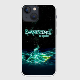 Чехол для iPhone 13 mini с принтом Evanescence lost in paradise в Курске,  |  | evanescence | альтернативный | готик | группа | джен маджура | евенсис | исчезновение | метал | ню | рок | тим маккорд | трой маклоухорн | уилл хант | хард | эванесенс | эми ли