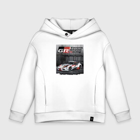 Детское худи Oversize хлопок с принтом Toyota Gazoo Racing Team в Курске, френч-терри — 70% хлопок, 30% полиэстер. Мягкий теплый начес внутри —100% хлопок | боковые карманы, эластичные манжеты и нижняя кромка, капюшон на магнитной кнопке | car | finland | force | gazoo | motorsport | power | prestige | racing | team | toyota | автомобиль | автоспорт | гонка | мощь | престиж | сила | тойота | финляндия