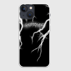 Чехол для iPhone 13 mini с принтом GHOSTEMANE Lightning | Гостмейн Молния Надпись в Курске,  |  | ghostemane | grunge | music | rap | гостмейн | гостмэйн | гранж | знак | меркури | молния | музыка | надпись | потертости | реп | рэп