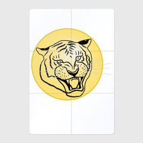 Магнитный плакат 2Х3 с принтом Тигр на новогоднем шарике в Курске, Полимерный материал с магнитным слоем | 6 деталей размером 9*9 см | golden | head | holiday | mascot | new year | symbol | tiger | year of the tiger | год тигра | голова | золотой | новый год | праздник | символ | талисман | тигр