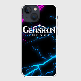 Чехол для iPhone 13 mini с принтом GENSHIN IMPACT NEON FLASH | НЕОНОВЫЕ РАЗРЯДЫ МОЛНИЙ в Курске,  |  | amber | anime | genshin impact | girl | jean | lisa | paimon | xiao | zelda | анемо | аниме | геншен импакт | геншин импакт | геншин эмпакт | геншинимпакт | девушка | игры | кли | лиза | паймон | пеймон | персонажи | сяо | тян