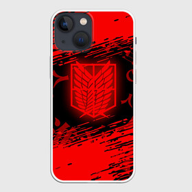 Чехол для iPhone 13 mini с принтом Атака Титанов: Паттерн в Курске,  |  | attack on titan | monsters | аниме | атака титанов | монстры | титаны