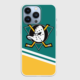 Чехол для iPhone 13 Pro с принтом Анахайм Дакс, NHL в Курске,  |  | anahaim ducks | anaheim | anaheim ducks | ducks | hockey | nhl | usa | дакс | нхл | спорт | сша | хоккей | шайба
