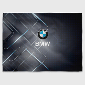 Плед 3D с принтом [BMW] Logo в Курске, 100% полиэстер | закругленные углы, все края обработаны. Ткань не мнется и не растягивается | bmw | bmw performance | m | motorsport | performance | бмв | моторспорт