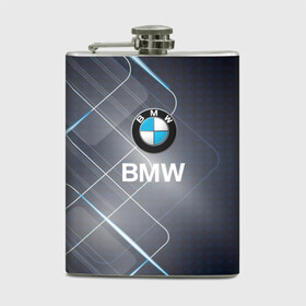Фляга с принтом [BMW] Logo в Курске, металлический корпус | емкость 0,22 л, размер 125 х 94 мм. Виниловая наклейка запечатывается полностью | Тематика изображения на принте: bmw | bmw performance | m | motorsport | performance | бмв | моторспорт