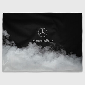 Плед 3D с принтом [Mercedes-Benz] Облака в Курске, 100% полиэстер | закругленные углы, все края обработаны. Ткань не мнется и не растягивается | amg | mercedes | mercedesamg gt | sport | амг | мерседес | мерседесбенц амг | спорт