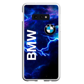 Чехол для Samsung S10E с принтом [BMW] Синяя молния в Курске, Силикон | Область печати: задняя сторона чехла, без боковых панелей | bmw | bmw performance | m | motorsport | performance | бмв | моторспорт