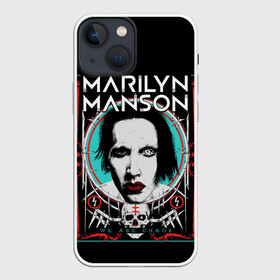 Чехол для iPhone 13 mini с принтом Marilyn Manson   We are chaos в Курске,  |  | brian hugh warner | marilyn manson | we are chaos | готик | группы | индастриал | мерлин мэнсон | метал | музыка | мэрилин мэнсон | ню метал | рок