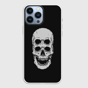 Чехол для iPhone 13 Pro Max с принтом Terrible Skull в Курске,  |  | Тематика изображения на принте: bone | bones | halloween | horrible | monster | mutant | old | scary | siamese | sinister | skeleton | skull | terrible | twin | близнец | зловещий | кости | кость | монстр | мутант | сиамский | скелет | старый | страшный | ужасный | хэллоуин | череп