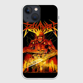 Чехол для iPhone 13 mini с принтом Revocation в Курске,  |  | death metal | revocation | thrash metal | группы | метал | музыка | рок