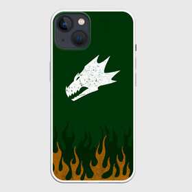 Чехол для iPhone 13 с принтом Саламандры (цвет легиона) в Курске,  |  | astartes | dragon | fire | legion | salamanders | space marine | vulkan | waha | warhammer | астартес | вархаммер | ваха | вулкан | дракон | космодесант | легион | огонь | саламандры