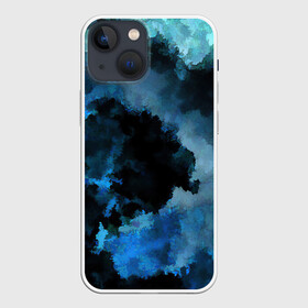 Чехол для iPhone 13 mini с принтом Взрыв на глубине в Курске,  |  | акварель | арт | взрыв | вода | краски | мазки | мазки красок | рисунок | рисунок акварелью | рисунок красками | темнота | чёрный