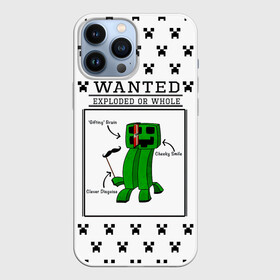 Чехол для iPhone 13 Pro Max с принтом Внутреннее строение Крипера | Minecraft в Курске,  |  | craft | creep | creeper | keeper | mine | minecraft | бесшумный мобкамикадзе | блоки | добывать | зелёное четырёхногое существо | зелёный | компьютерная игра | крафт | крипер | кубики | майн | майнкрафт | манкрафт