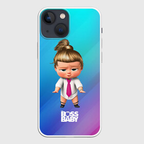 Чехол для iPhone 13 mini с принтом Boss baby girl в Курске,  |  | baby | boss | boss baby | босс | босс молокосос | маленький босс | малыш | мальчик | молокосос | ребенок