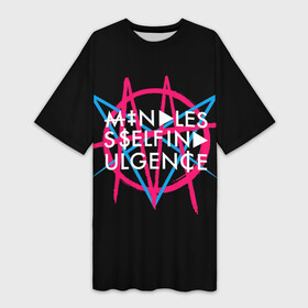 Платье-футболка 3D с принтом Mindless Self Indulgence (MSI) в Курске,  |  | Тематика изображения на принте: mindless self indulgence | msi | группы | музыка | панк | рок
